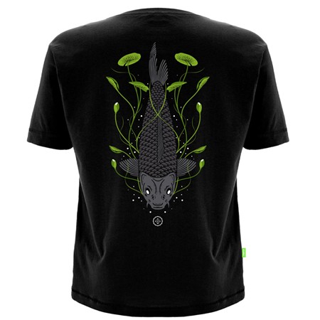 Herre T-Shirt Med Korte Ærmer Kumu Tails Up Tee - Sort