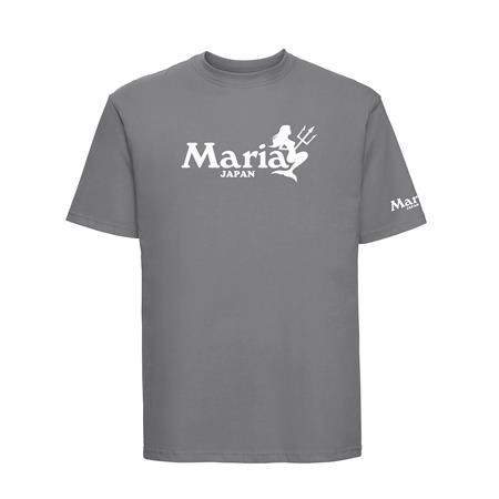 Herre T-Shirt Med Korte Ærmer Maria Mix - Grå