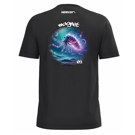 Herre T-Shirt Med Korte Ærmer Meriver Egi Slowswim - Sort