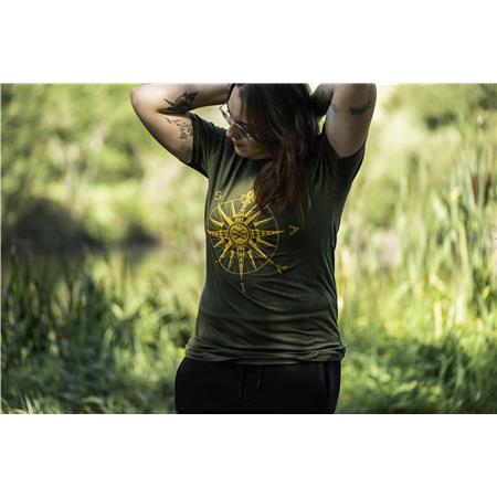 HERRE T-SHIRT MED KORTE ÆRMER NAVITAS DIRECTION T-SHIRT - GRØN