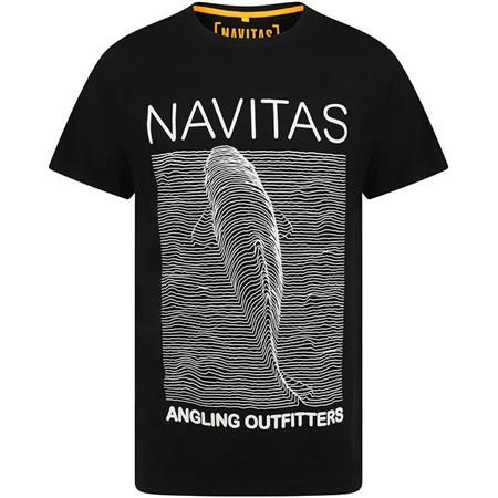 Herre T-Shirt Med Korte Ærmer Navitas Joy T-Shirt - Sort