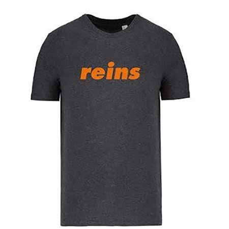 Herre T-Shirt Med Korte Ærmer Reins Volcano - Grå
