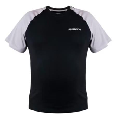 Herre T-Shirt Med Korte Ærmer Shimano Wear Short Sleeve T-Shirt - Sort