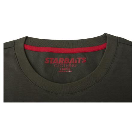 HERRE T-SHIRT MED KORTE ÆRMER STARBAITS GREEN & BLACK