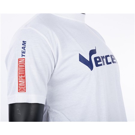 HERRE T-SHIRT MED KORTE ÆRMER VERCELLI BRAND - HVID
