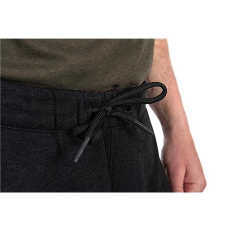 HERREBUKSER FOX COLLECTION LW JOGGER BLACK & ORANGE - SORT