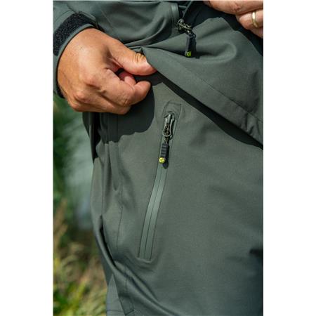 HERREBUKSER RIDGE MONKEY APEAREL THERMAPRO SHELL - GRØN