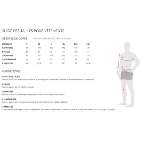 HERREBUKSER WESTIN TIDE UPF TROUSERS - GRÅ