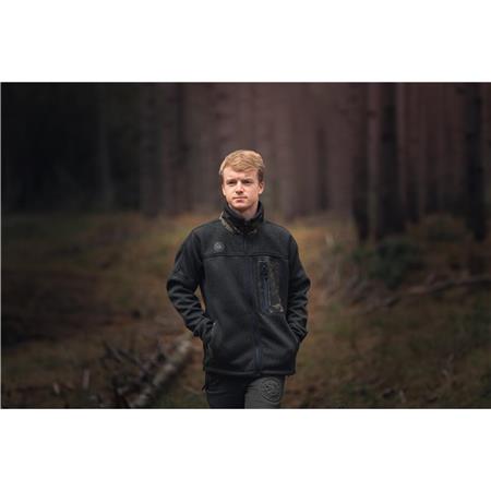 HERREFLEECE NASH ZERO TOLERANCE NORDIC FLEECE ZIPPED JUMPER - CAMO