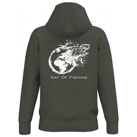 HERREHÆTTETRØJE W.O.F. TERRE - GRØN