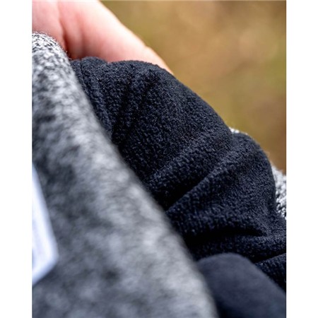 HERREHUE GURU PATCH BEANIE - GRÅ