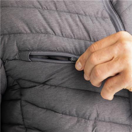 HERREJAKKE ADVENTER & FISHING INSULATED JACKET STEEL - GRÅ