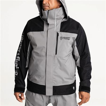 Herrejakke Adventer & Fishing Trondelag - Titan/Sort