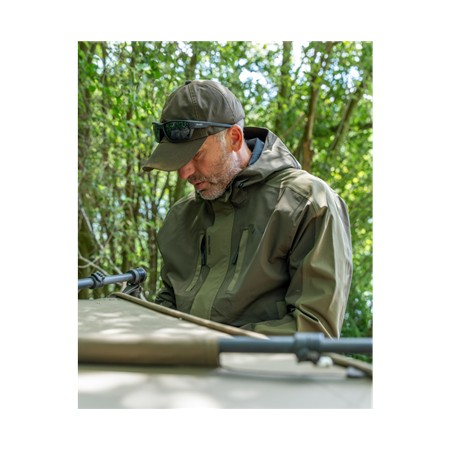 HERREJAKKE AVID CARP HYDRO-FORCE 20K PRO FULL-ZIP JACKET - KHAKI
