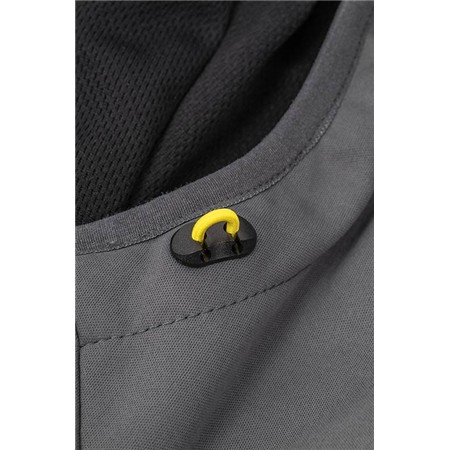 HERREJAKKE BLACK CAT CAT SHIELD WIND BLOCKER JACKET - GRÅ/SORT