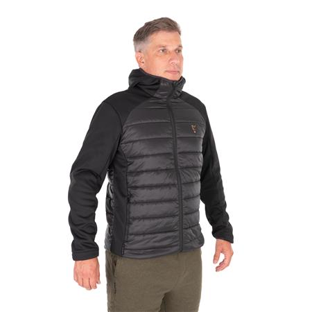 HERREJAKKE FOX COLLECTION HYBRID JACKET - SORT