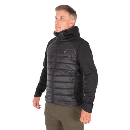 HERREJAKKE FOX COLLECTION HYBRID JACKET - SORT
