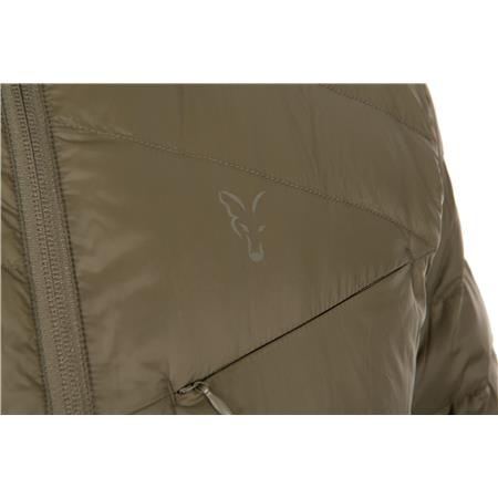 HERREJAKKE FOX EXPLORER DOWNFILL PACKAWAY KHAKI JACKET - SORT