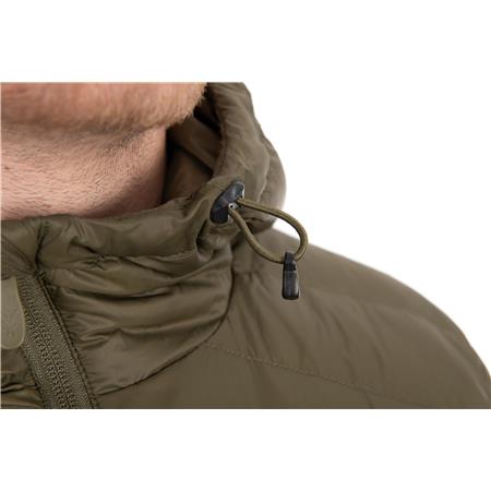 HERREJAKKE FOX EXPLORER DOWNFILL PACKAWAY KHAKI JACKET - SORT