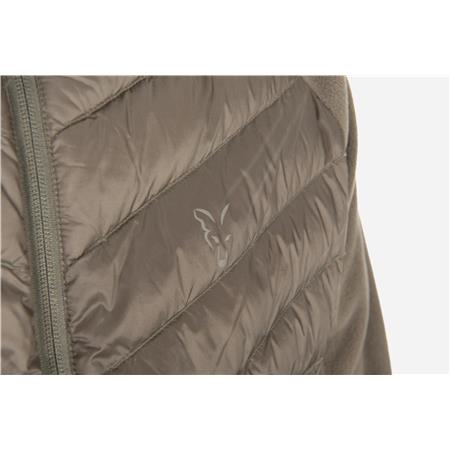 HERREJAKKE FOX EXPLORER FLEECE HOODED JACKET - GRØN