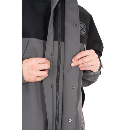 HERREJAKKE FOX MATRIX PRO-X OUTER SHELL JACKET - GRÅ/SORT
