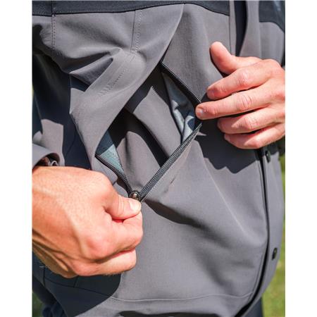 HERREJAKKE FOX MATRIX PRO-X OUTER SHELL JACKET - GRÅ/SORT