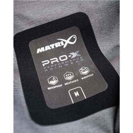 HERREJAKKE FOX MATRIX PRO-X OUTER SHELL JACKET - GRÅ/SORT