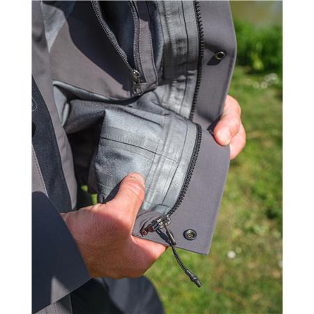 HERREJAKKE FOX MATRIX PRO-X OUTER SHELL JACKET - GRÅ/SORT