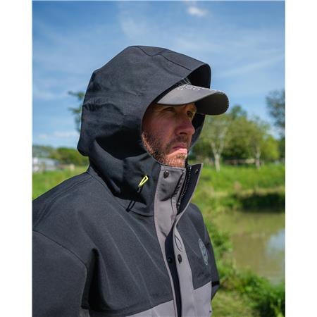 HERREJAKKE FOX MATRIX PRO-X OUTER SHELL JACKET - GRÅ/SORT