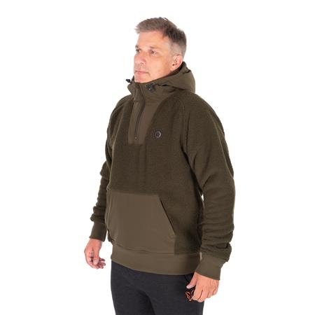 HERREJAKKE FOX OLIVE SHERPA HYBRID JACKET - OLIVEN