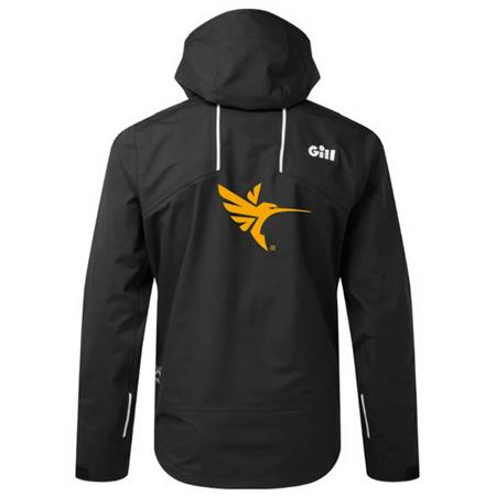 HERREJAKKE GILL APEX PRO-X MED NAVICOM-LOGO - SORT