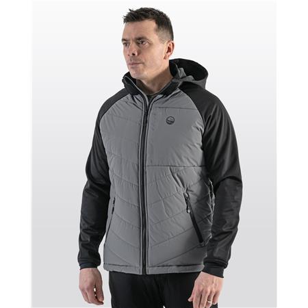 Herrejakke Guru Hybrid Jacket - Koksgrå