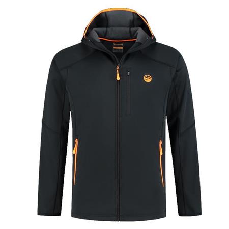 Herrejakke Guru Polar Softshell - Sort