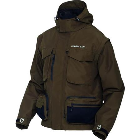 Herrejakke Kinetic Strider Zip-Off - Oliven