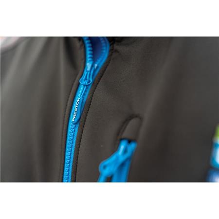 HERREJAKKE PRESTON INNOVATIONS DURATECH SOFTSHELL - SORT