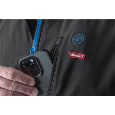 HERREJAKKE PRESTON INNOVATIONS THERMATECH HEATED SOFTSHELL - SORT