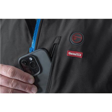 HERREJAKKE PRESTON INNOVATIONS THERMATECH HEATED SOFTSHELL - SORT