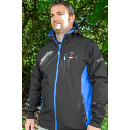 HERREJAKKE PRESTON INNOVATIONS THERMATECH HEATED SOFTSHELL - SORT
