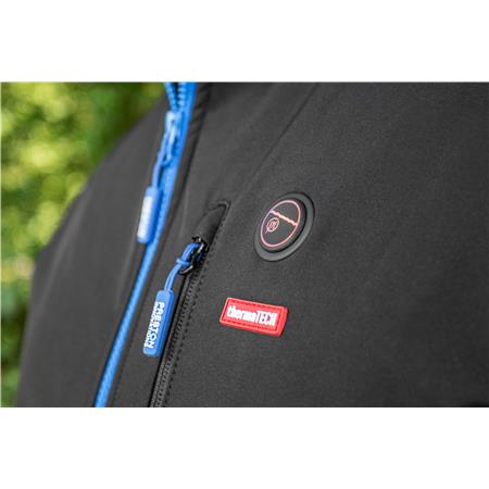 HERREJAKKE PRESTON INNOVATIONS THERMATECH HEATED SOFTSHELL - SORT