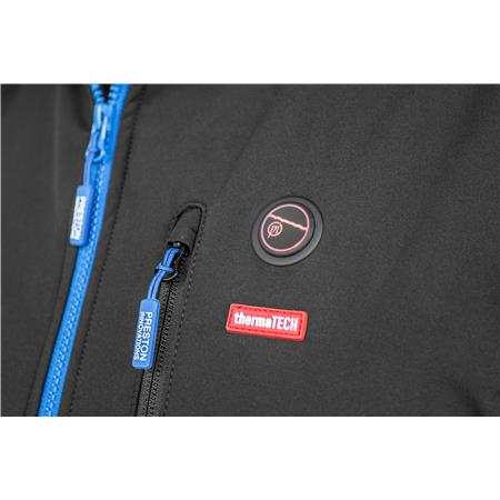 HERREJAKKE PRESTON INNOVATIONS THERMATECH HEATED SOFTSHELL - SORT