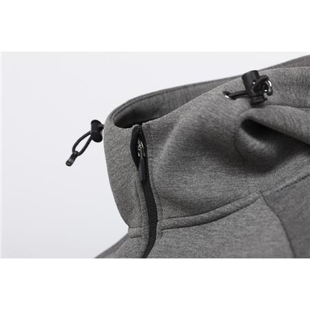 HERREJAKKE SAVAGE GEAR TEC-FOAM ZIP HOODIE - GRÅ