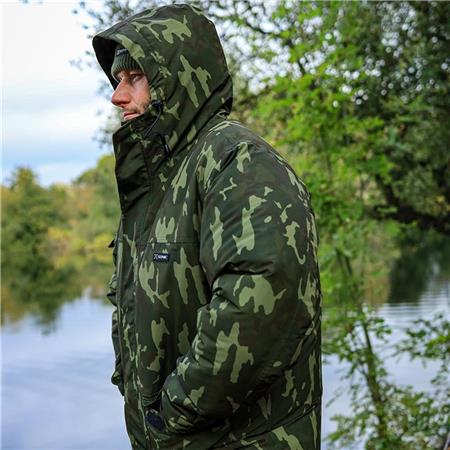 Herrejakke Sonik Heavy Weight Padded Jacket Camo - Grøn