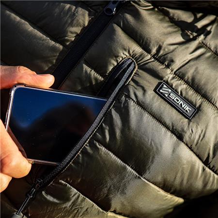 HERREJAKKE SONIK PACKAWAY INSULATOR JACKET - GRØN