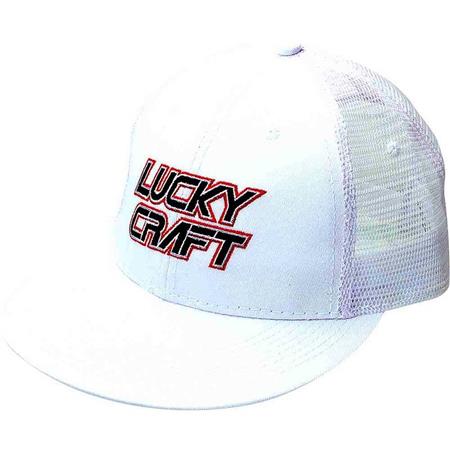Herrekasket Lucky Craft Flat Visor Cap - Hvid