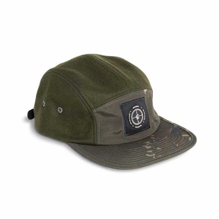 Herrekasket Nash Scope Hd 5 Panel Hat - Khaki
