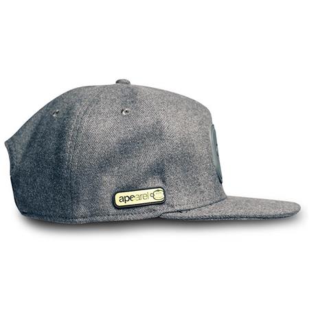 HERREKASKET RIDGE MONKEY APEAREL DROPBACK SNAPBACK - GRÅ