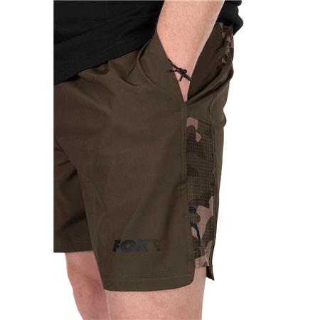 HERREN-BADESHORTS FOX KHAKI / CAMO LW SWIM SHORTS - KHAKI