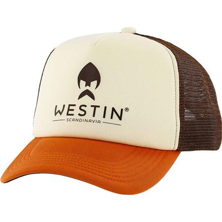 Herren-Basecap Westin Texas Trucker Cap - Beige/Orange