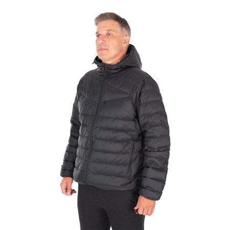 HERREN JACKE - SCHWARZ FOX EXPLORER DOWNFILL PACKAWAY JACKET - NOIR