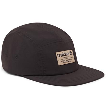HERREN-KAPPE TRAKKER CR 5 PANEL BLACK CAP - SCHWARZ